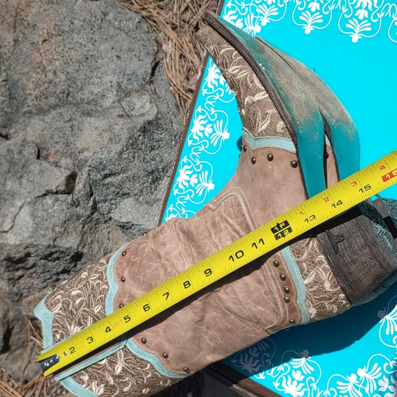 Lane Kimmie Western Cowgirl Boots Size 9.5 - Picture 8 of 15